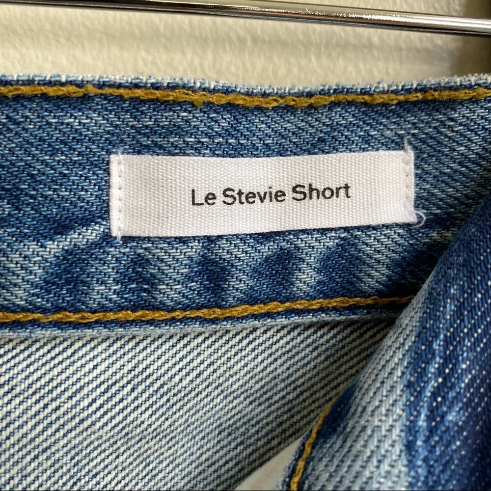 FRAME Le Stevie Short Raw Edge Dawes Shorts Size 27